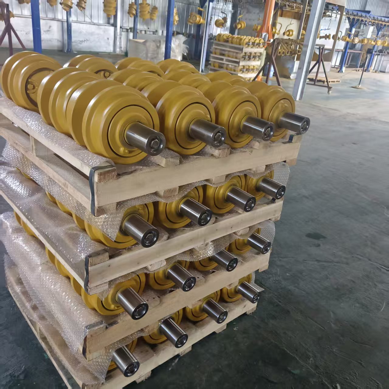 推土机支重轮工程案例